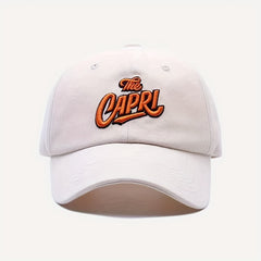 Letter Embroidery Classic Baseball Cap Unisex Adjustable Sun Hat