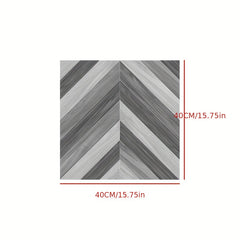 Wood Grain Tile Stickers Waterproof Self Adhesive Thicken