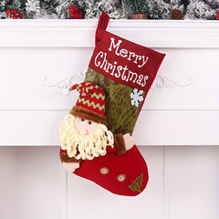 Christmas Socks Old Man Gift Socks Decorative Socks Pendant Christmas Elk