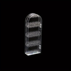 Large Capacity Foldable Jewelry Display Rack with 2 Fans