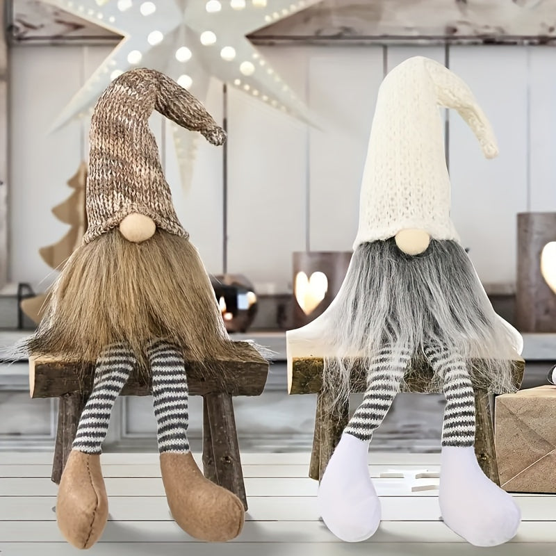 1pc Christmas Faceless Doll Hanging Decoration for Home, Bar, Cafe