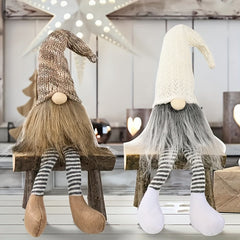 1pc Christmas Faceless Doll Hanging Decoration for Home, Bar, Cafe