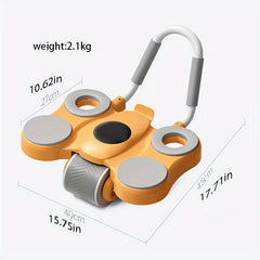 Automatic Rebound Ab Roller with Elbow Pads for Fitness