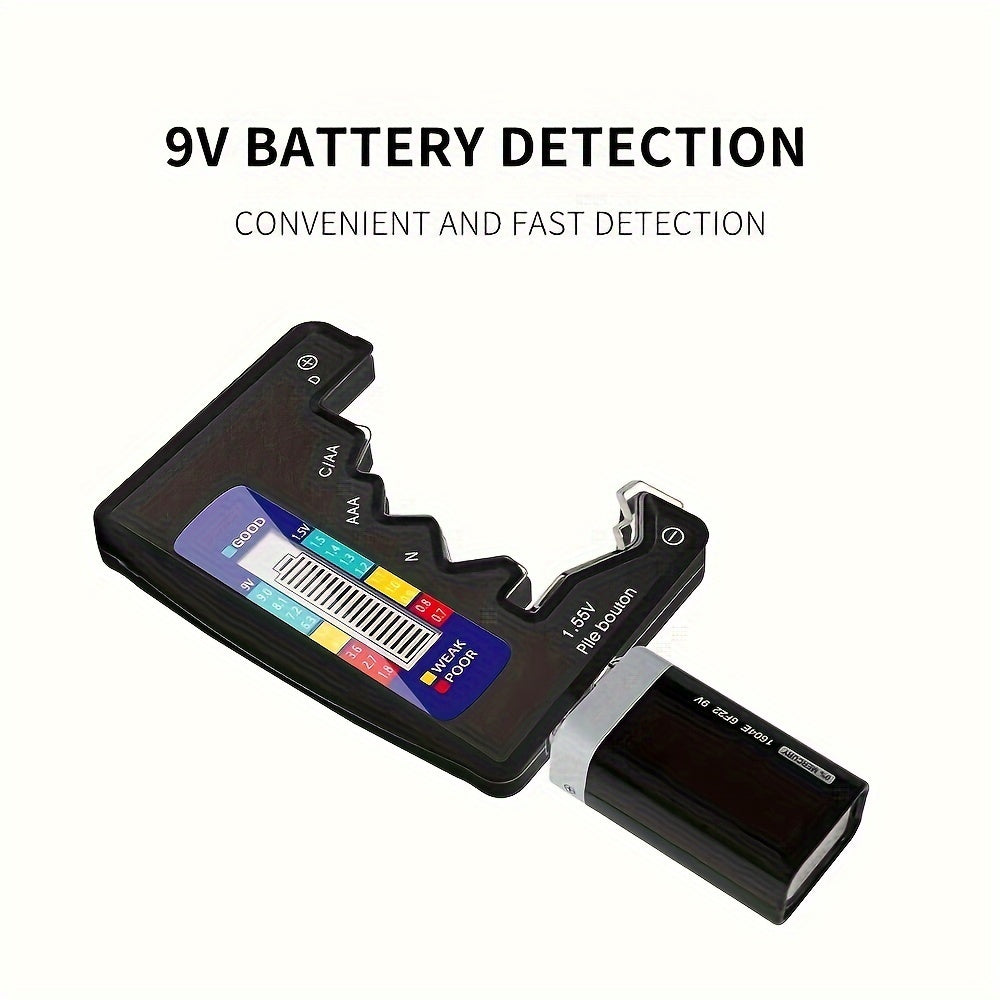 Digital Tester LCD Display for AA AAA 9V 1 5V Button Cells