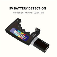Digital Tester LCD Display for AA AAA 9V 1 5V Button Cells