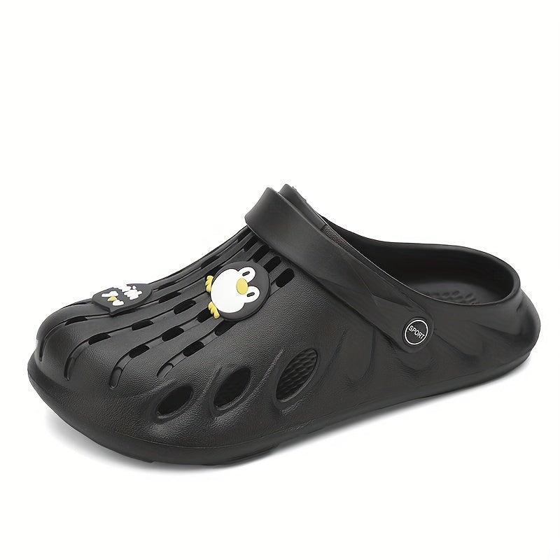 Cartoon Charms Hollow Out Non Slip Garden Shoes Summer