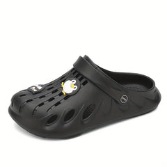 Cartoon Charms Hollow Out Non Slip Garden Shoes Summer