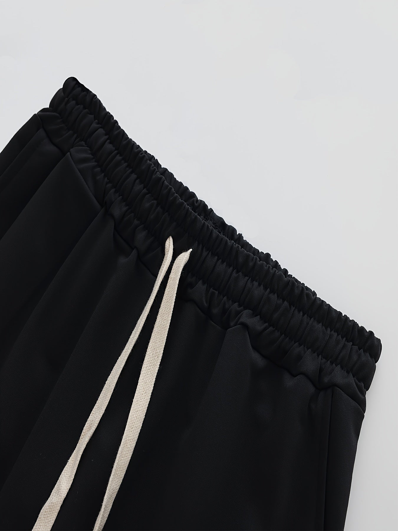 Skeleton Bear Drawstring Sweatpants Loose Jogger Pants