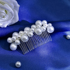 European American Bride Wedding Hair Comb Temperament Accessory