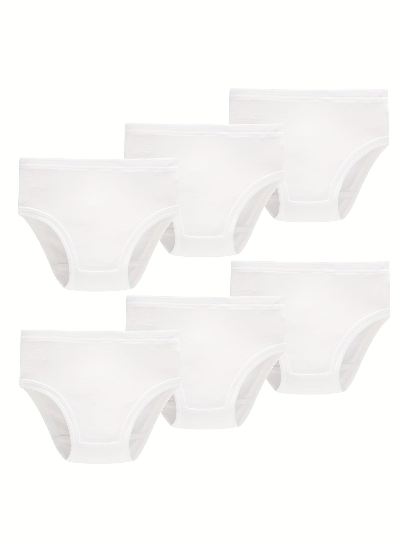 6pcs Girls Triangle Panties Soft Comfortable Underwear