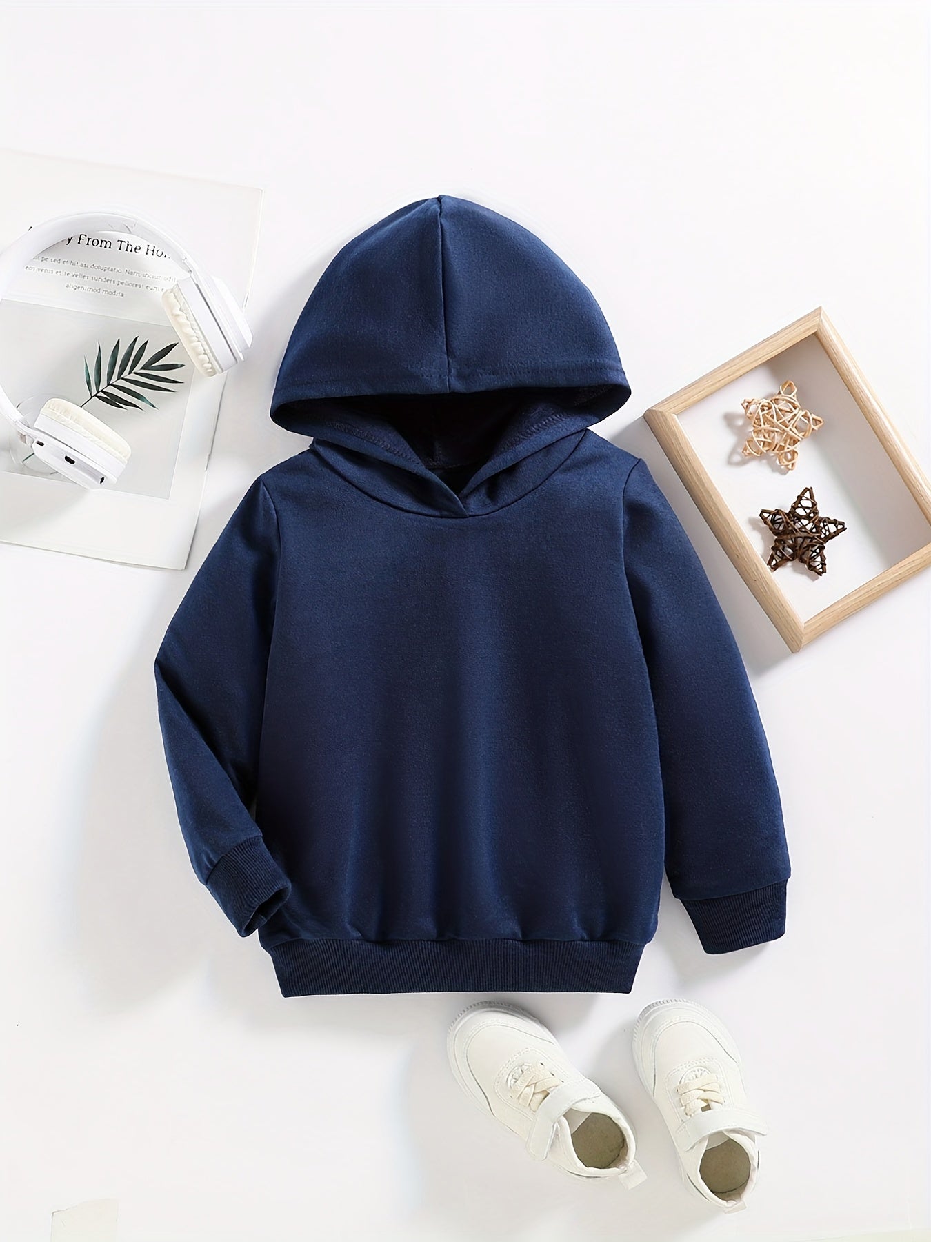 Boys Casual Hooded Sweatshirt Spring Fall Kids Clothing