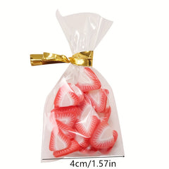 5pcs Mini Fruit Cake Foam Candy Bag for 1:6 Doll House Decoration