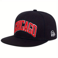 Unisex CHICAGO Embroidered Baseball Cap for Outdoor Sport