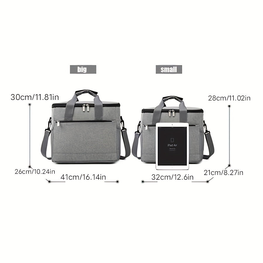 Outdoor Portable Lunch Box Insulated Bag Large Capacity
