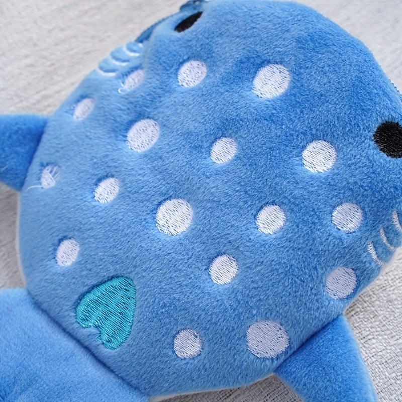 Boy Shark Coin Purse Mini Bag Cartoon Pendant Coin Bag For Kids