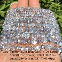 6 8mm Austrian Crystal Glass Beads for Jewelry Making DIY