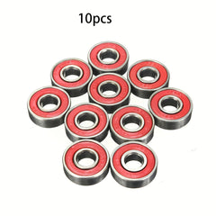 10pcs Skateboard Bearing Wheels Longboard Roller Skate Accessories