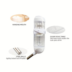 Leak Proof Small Pet Water Bottle for Hamsters and Chinchillas