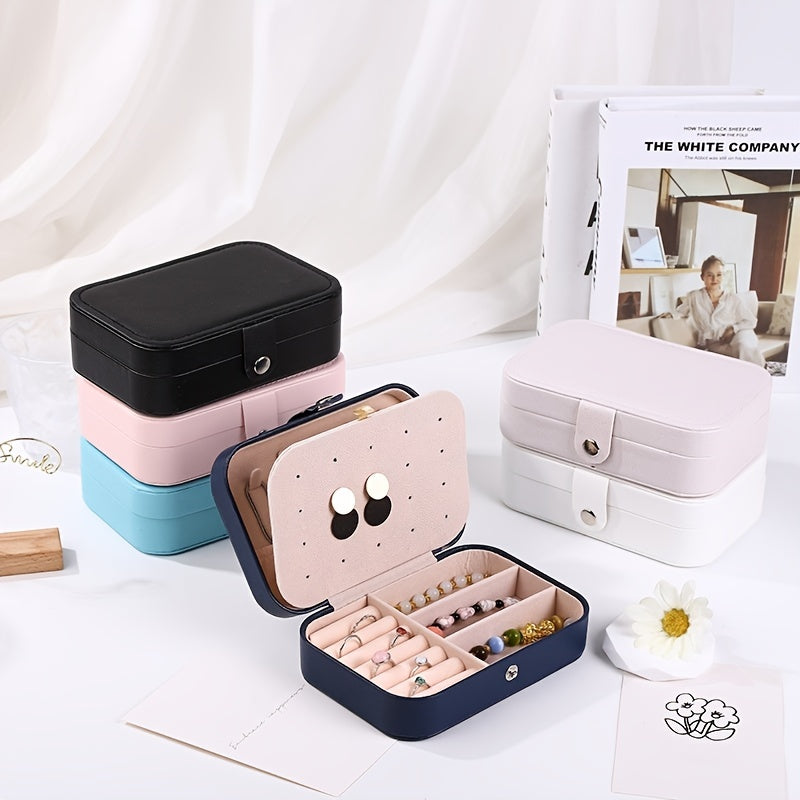Travel Jewelry Storage Box Portable Organizer Minimalist Case