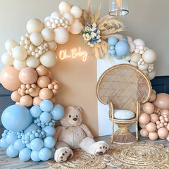 100pcs 30 48 Cm Light Balloons for Birthday Baby Shower Gender Reveal