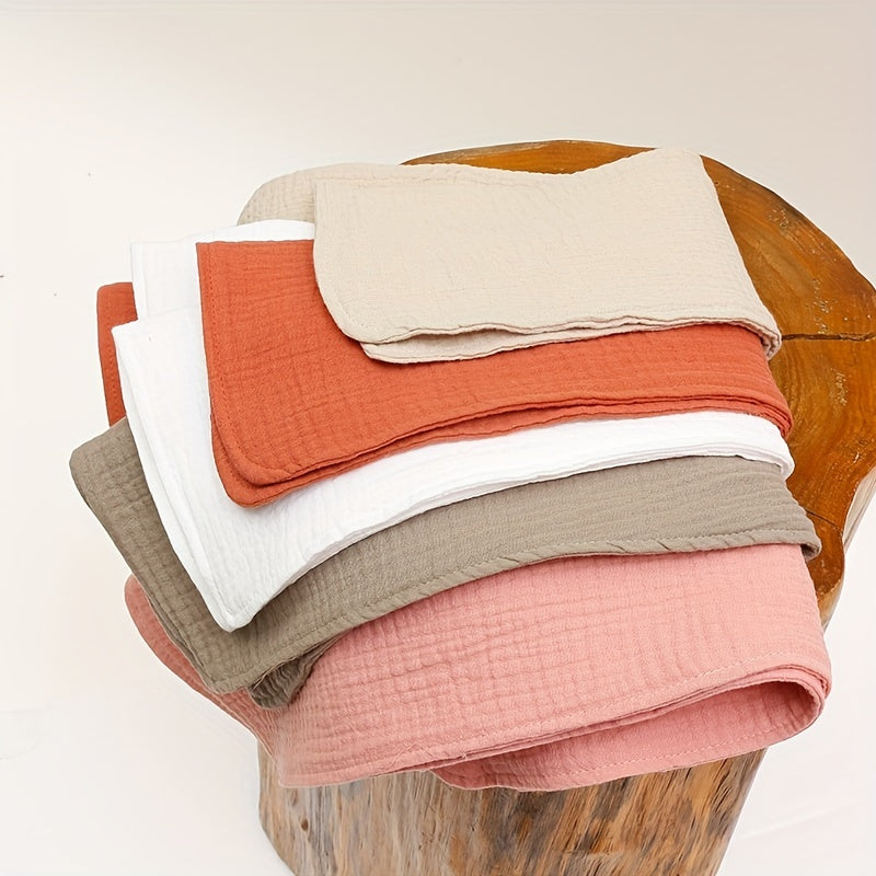 100% Cotton Wrinkled Crepe Gauze Burp Towel