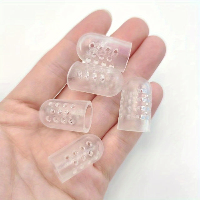 HappyFit 10pcs Big Toe Caps Gel Toe Protector With Breathable Hole