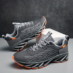 Men's Scale Blade Sneakers Lace Up Casual Shoes