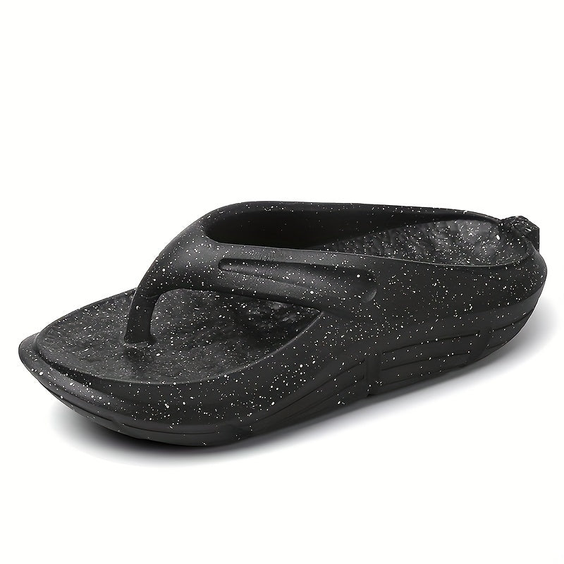 Thick Bottom Sports Slippers Soft Comfortable Solid Outdoor Slippers