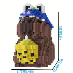 Crocodile Capybara Building Blocks 3D Puzzle Toy - Durable PP Mat