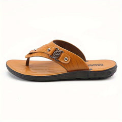 Men's Non Slip Thong Sandals Comfortable Indoor Outdoor Beach Flip Flops