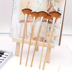 5pc Gouache Painting Pens Brush Set Drawing Art Supplies