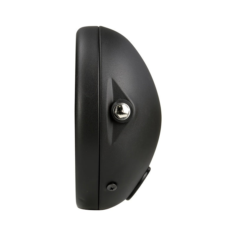 Motorcycle LED Headlight Housing Cover Bucket Round Headlamp Mount