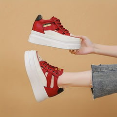 Breathable Walking Shoes Summer Casual Sneaker Hidden Heel