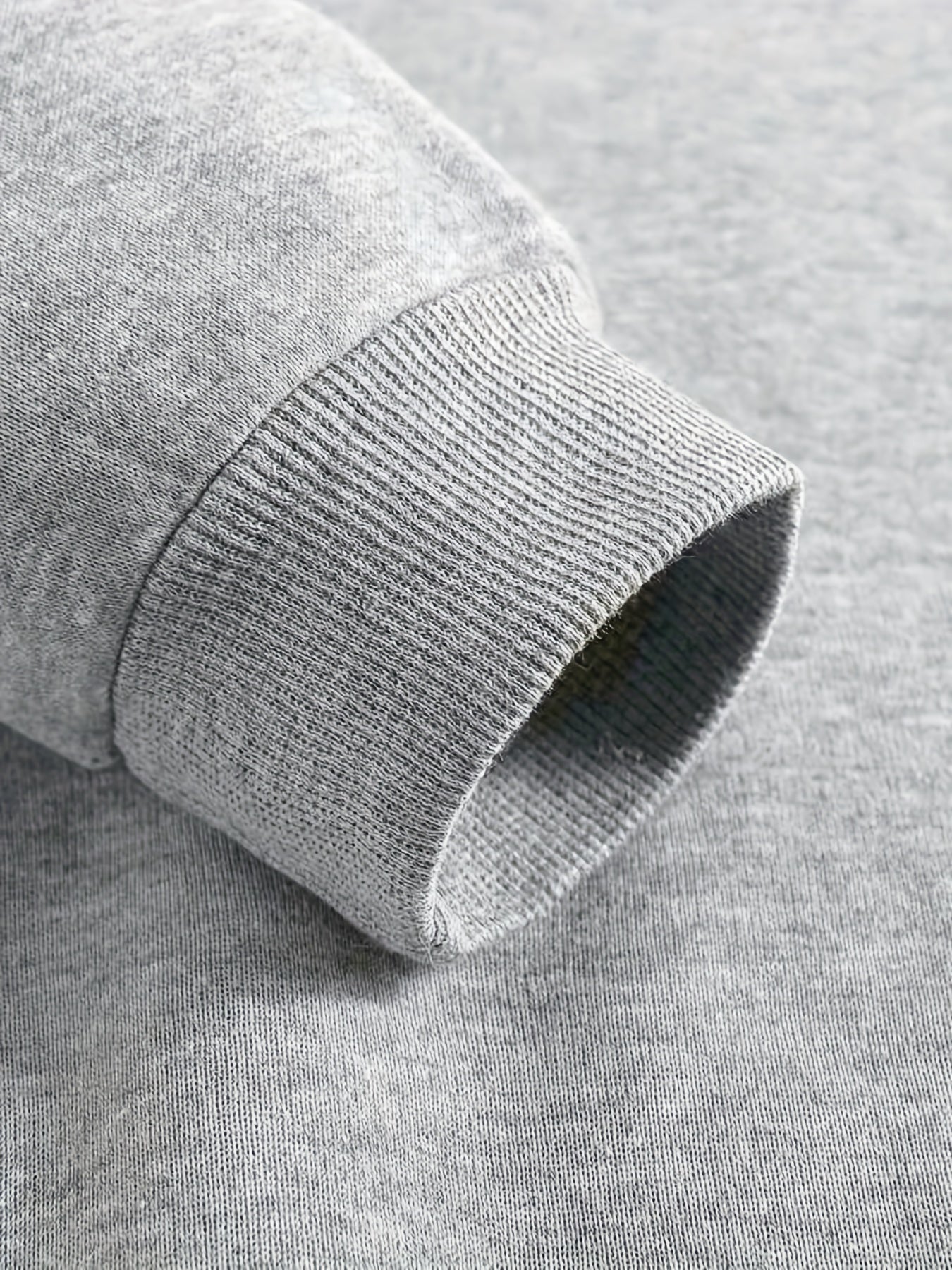 Letter Print Crew Neck Sweatshirt for Spring & Fall