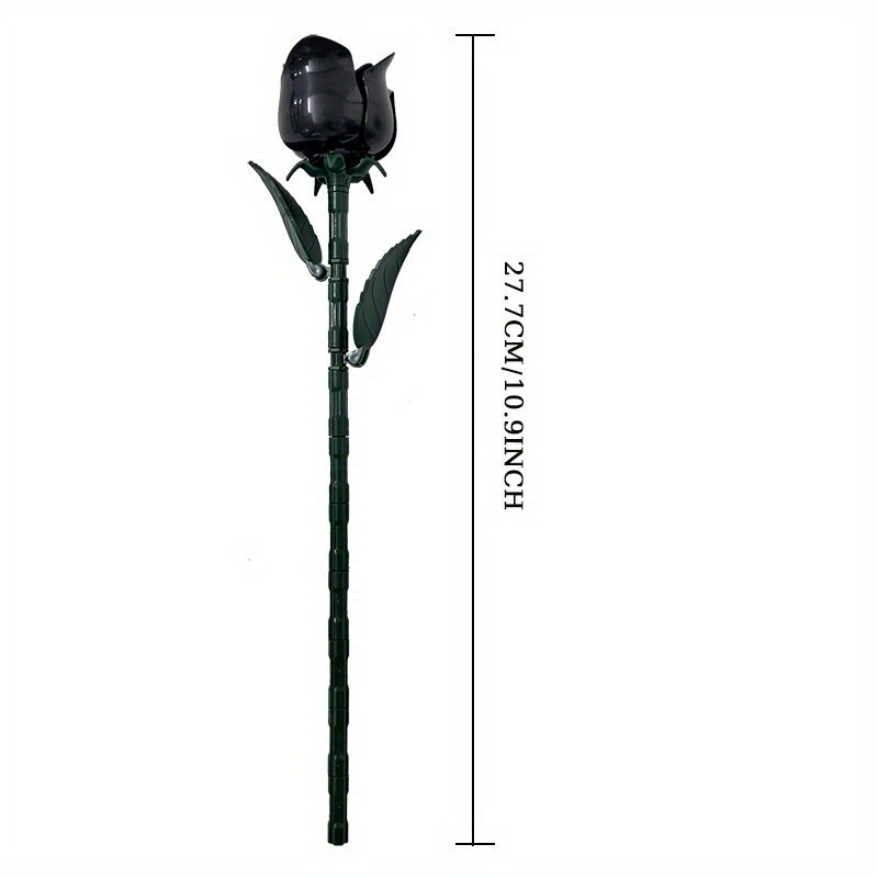 Roses Block Toys Decorative Flower Building Toys 1000 pcs