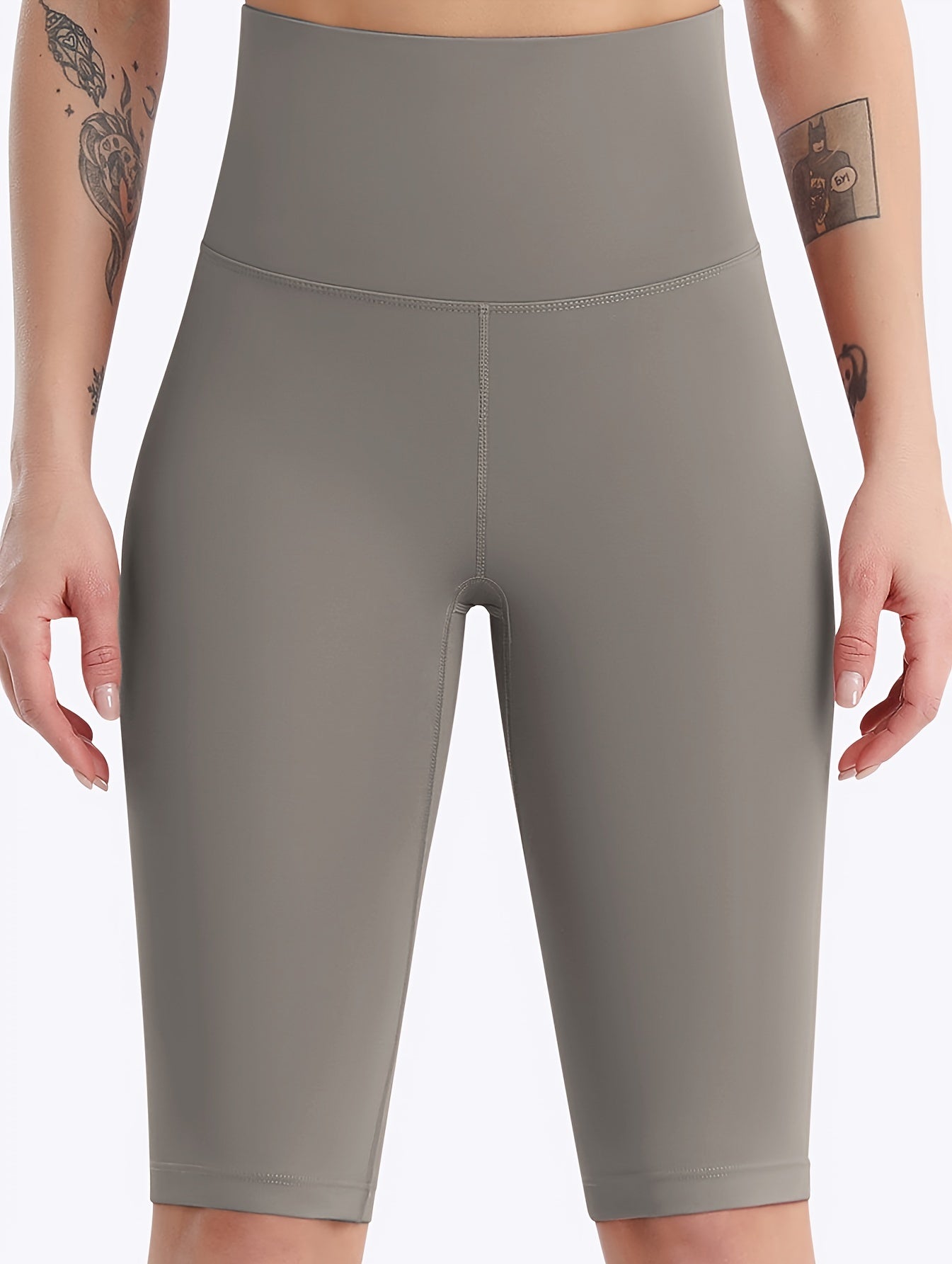 High Waist Yoga Short Tummy Control Butt Lifting Seamless Sporty Short
