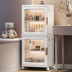 Storage Cabinet - Clothes Toy Plastic Snack Organizer B