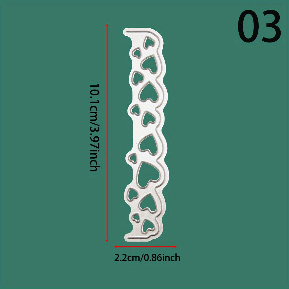 Heart Edge Metal Cutting Die for DIY Scrapbook Making