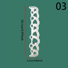 Heart Edge Metal Cutting Die for DIY Scrapbook Making