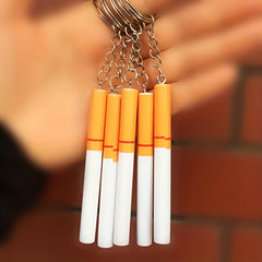 Creative Cigarette Keychain Tobacco Car Pendant