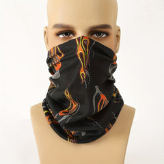 Men's Outdoor Printed Neck Scarf