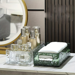 Makeup Perfume Organizer Cosmetic Desk Storage Lotions Display Case