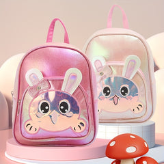 Funny Rabbit Ears Backpack with Bow for Girls