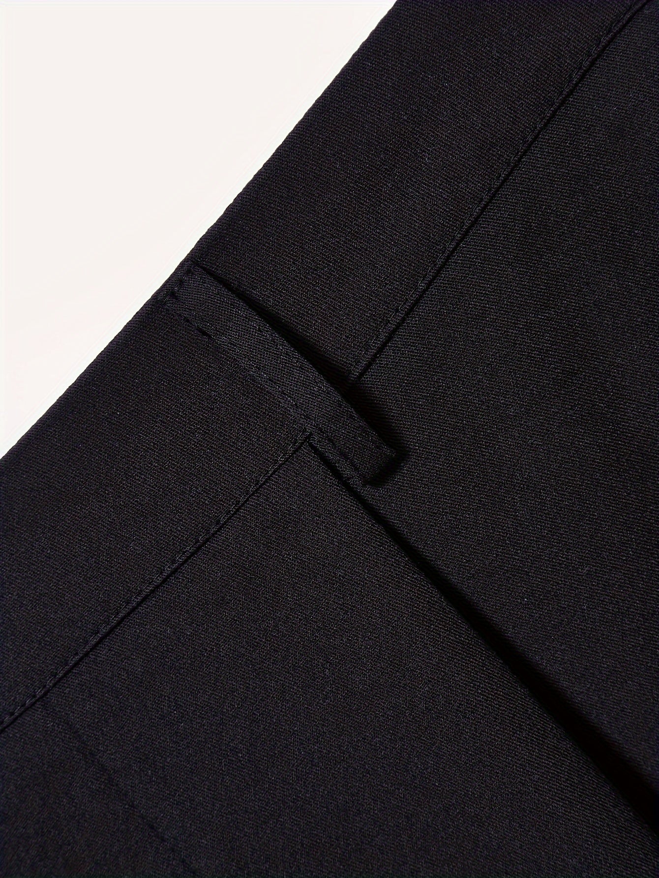 Women's Plus Solid Elastic High Rise Casual Pants