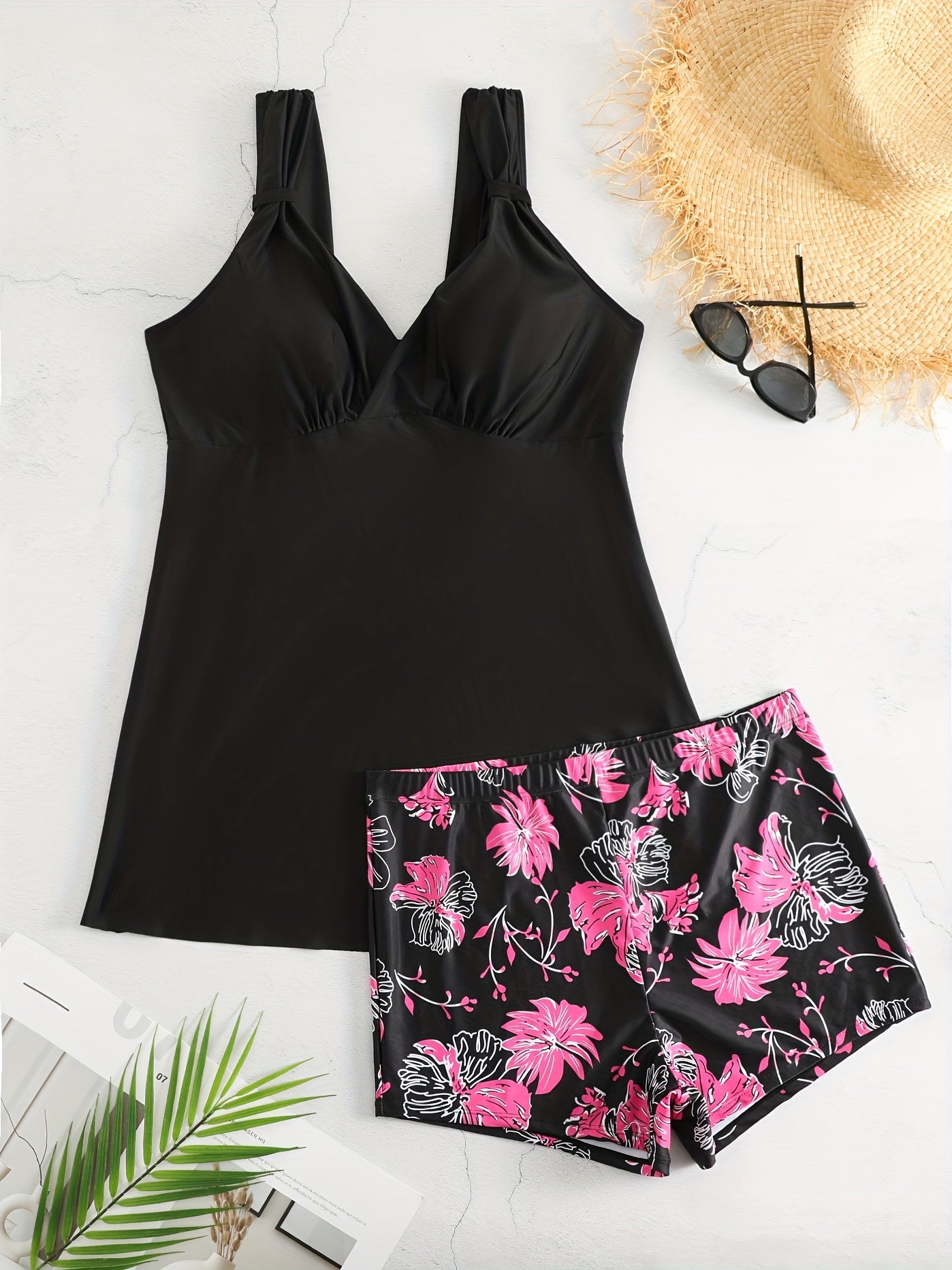 Tankini Set Women's 2 Piece Swimsuit