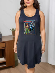 Grim Reaper Graphic Medium Stretch Tank Nightdress