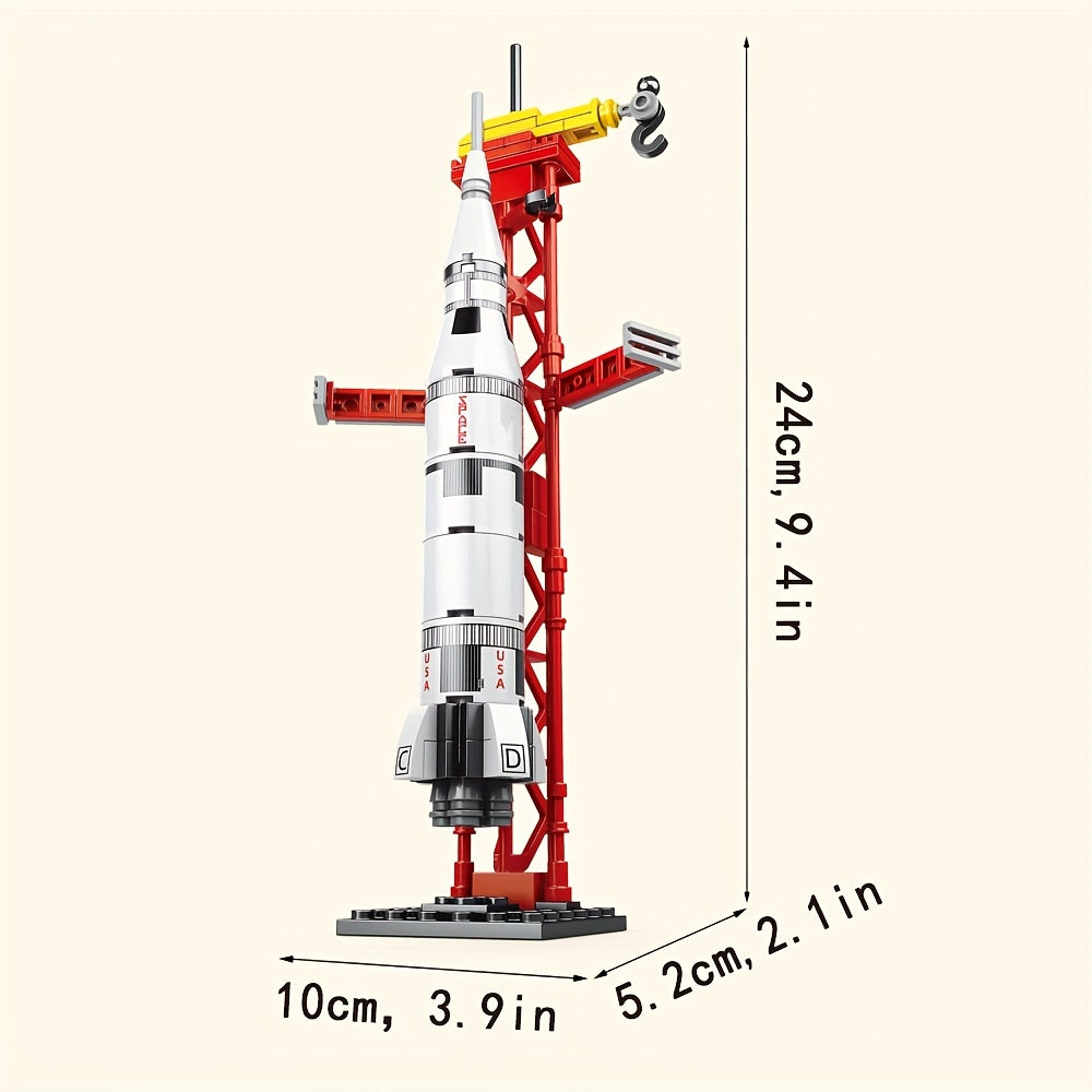 Space Rocket Building Blocks Model Toy for Kids
