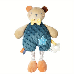 Baby Soothing Plush Doll Toys Teether Bear Bunny Fox Plush Toy