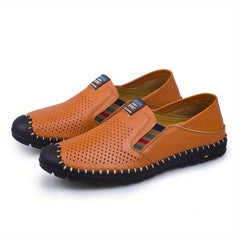 Men's Mesh Slip On Shoes With Draw String