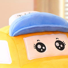 Cartoon Car Pillow Car Stuffed Toy Boy Gift Cartoon Bus Stuffed Toy